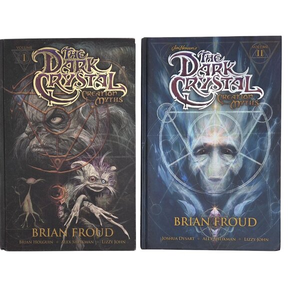 The Dark Crystal Creation Myths Volume 1& II Hardcover Both 1st Print - Picture 1 of 14